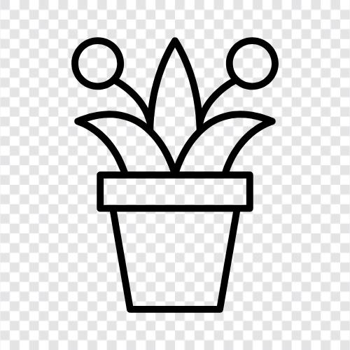 flower, garden, plant, trees icon svg