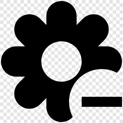 Flower minus, Flower minus world, Flower minus economy, Flower minus society icon svg