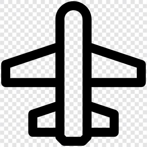 Flug, Flugzeuge, Flugzeug, Jet symbol