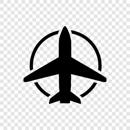 Fliegen, Flugzeug, Flug, Reisen symbol