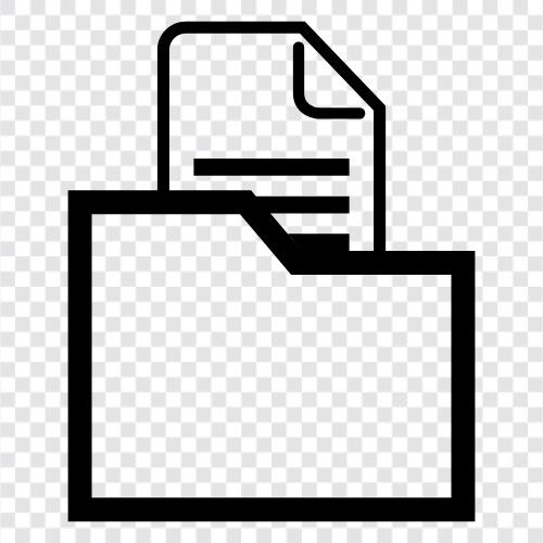 Folder, File system File, File system, File name icon svg