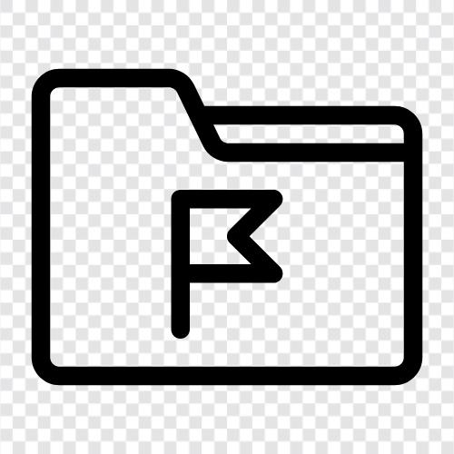 Dizin simgesi, Folder kısayolu, Folder özellikleri, Folder içeriği ikon svg