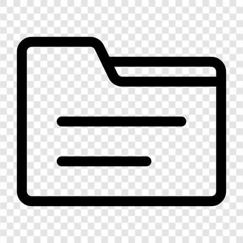 Dizin simgesi, Folder konumu, Folder seçenekleri, Folder görünümü ikon svg