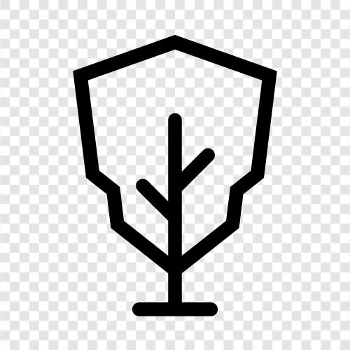 Belaubung, Zweig, Blatt, Baum symbol