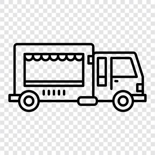 food truck food, food truck menu, food truck prices, food truck locations icon svg