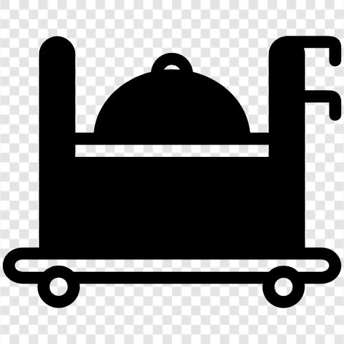 food truck, street food, food cart restaurant, food stand icon svg