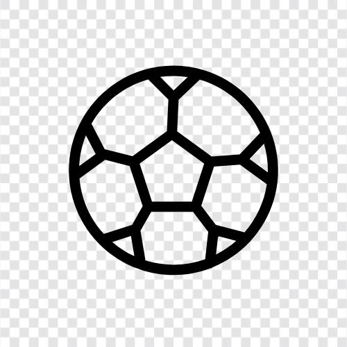 Fußball, Fußballspieler, Fußballspiel, Fußballnetze symbol