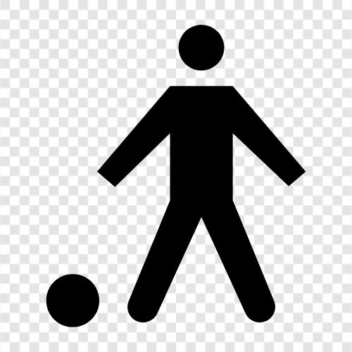 football, soccer ball, soccer player, soccer team icon svg