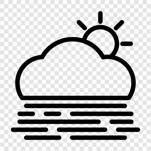 Wettervorhersage, Wetterkarte, Gewitter, Tornado symbol