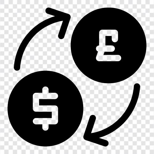 Foreign Currency Exchange, Currency Exchange Rates, Foreign Currency Exchange Rates, Exchange Rates Значок svg