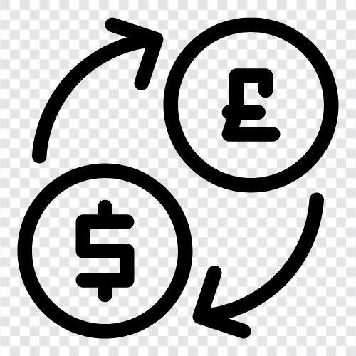 foreign exchange, currency, money, bank icon svg