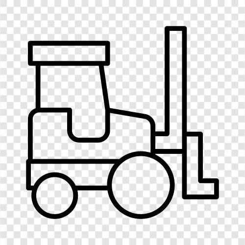 forklift, forklift operator, forklift parts, forklift maintenance icon svg