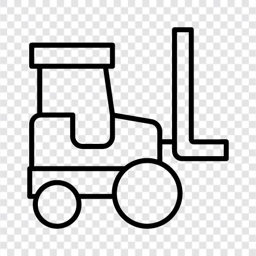 forklift, forklift operatörü, forklift bakımı, forklift parçaları ikon svg