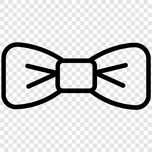 resmi giyim, erkek giyim, neckwear, bow tie ikon svg