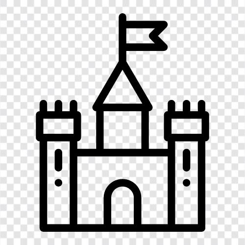 Festung, Burg symbol