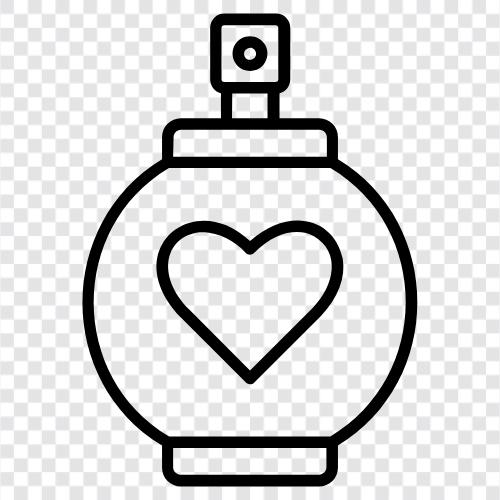 Duft, Aromatherapie, Parfüm für, Parfüm symbol
