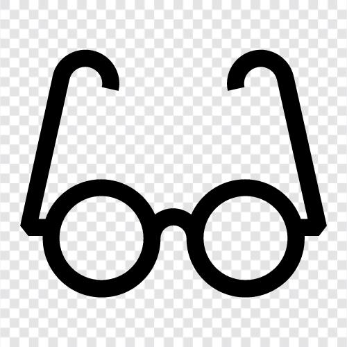 frames, spectacles, specs, eyeglasses icon svg