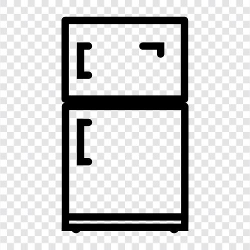 Gefrierschrank, Kompressor, Isolierung, Klimaanlage symbol