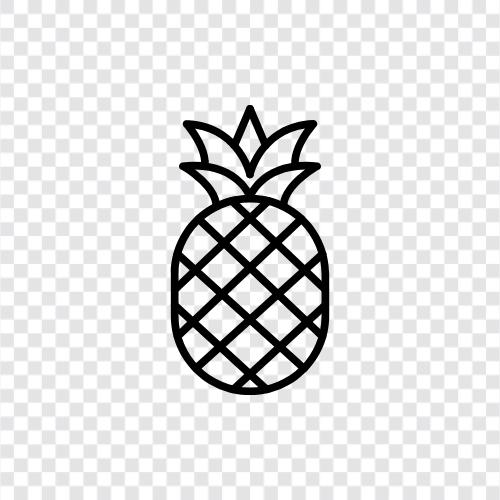 fruit, tropical, sweetness, flavor icon svg