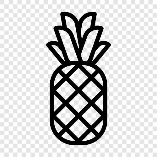 fruit, tropical, sweet, healthy icon svg