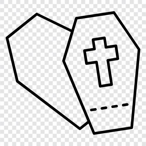 funeral, burial, death, mourning icon svg