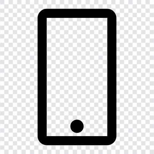 Galaxy, iPhone, iPad, Android symbol