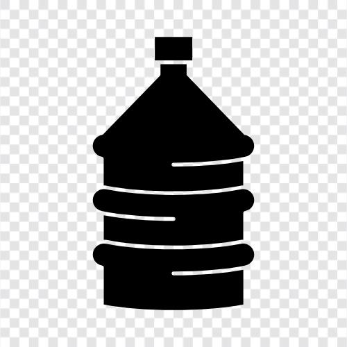 gallons, water, potable, drinking icon svg