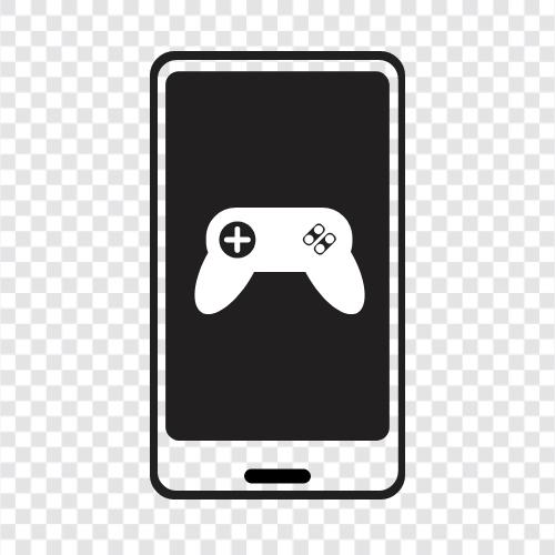 games, phone games, fun games, kids games icon svg