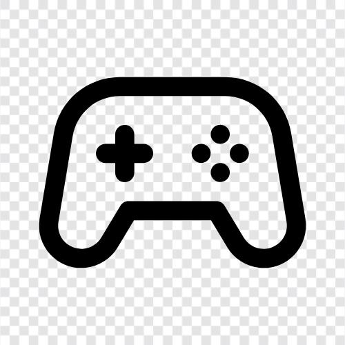Spiele, Computerspiel, Konsolenspiel, Videospiel symbol