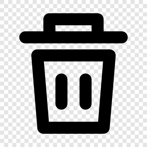 Garbage Can, Recycling Bin, Trash Can Recycling, Trash Can icon svg