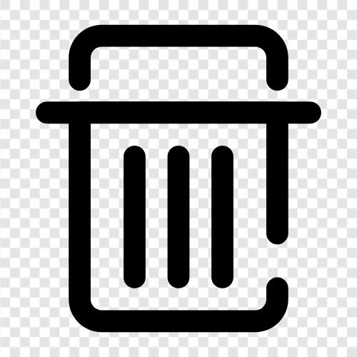 garbage, garbage can, recycling, compost icon svg