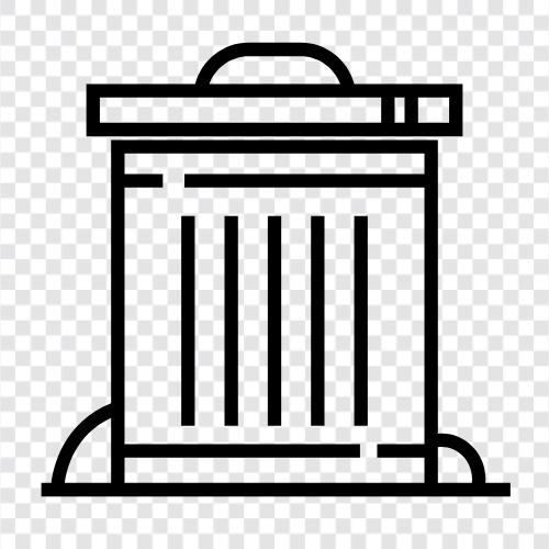 garbage, recycling, landfill, Trash icon svg