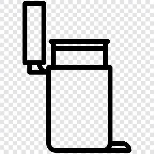 garbage, garbage can, recycle, recycling icon svg