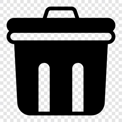 garbage, rubbish, garbage dump, landfill icon svg