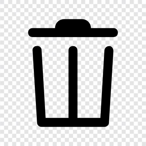 garbage, recycling, garbage can, garbage disposal icon svg