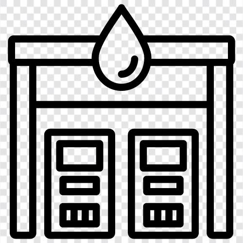 Gas, Gasoline, Pump, Service icon svg