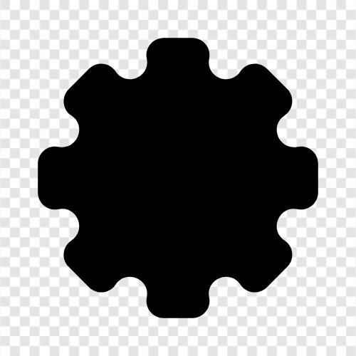 gears, wheel, turning, moving icon svg