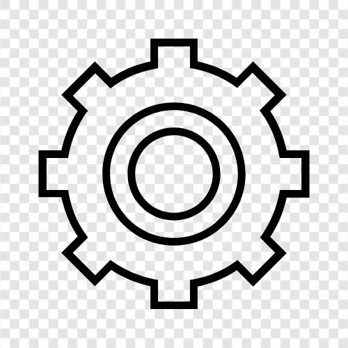 gears, bicycle, bike, chain icon svg