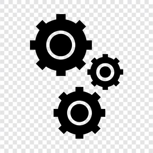 gears, gearbox, gearsets, gearbox housing icon svg