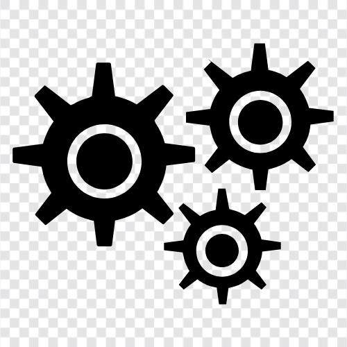 gears, gearbox, automatic, manual icon svg