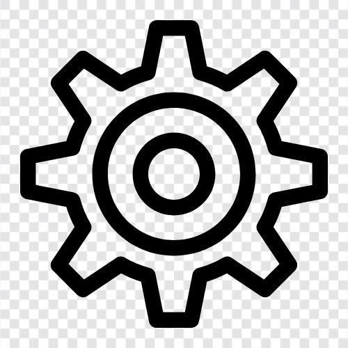 gears, gear box, gear ratios, gear reduction icon svg