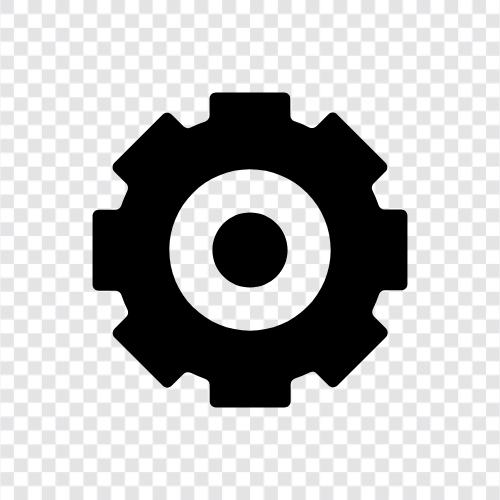 gears, wheels, axle, axle gear icon svg