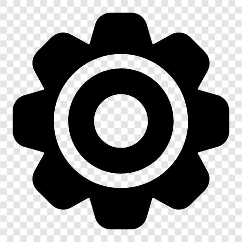 gears, wheel, cog icon svg