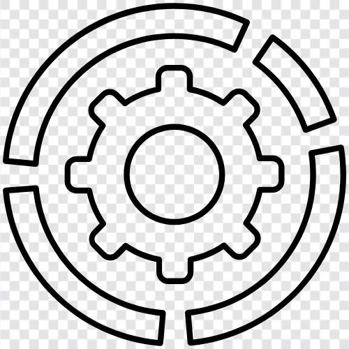 Getriebe, Ausrüstung, Bearbeitung symbol