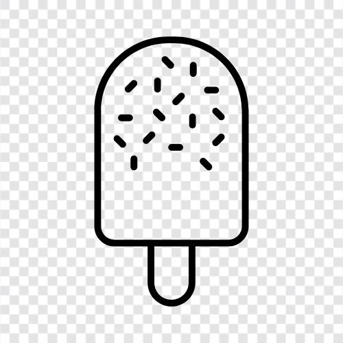 Gelato, Milkshake, Cone, Sundae icon svg