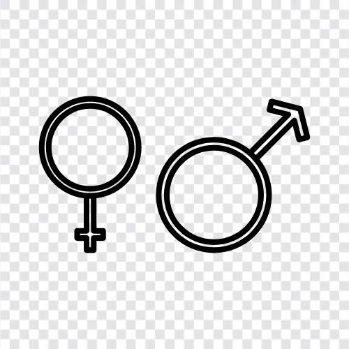 Gender, Sex, Sexuality, Men and Women icon svg