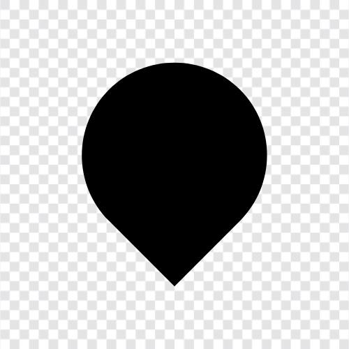 Geographie, Karten, Locationbased Services, Standort symbol