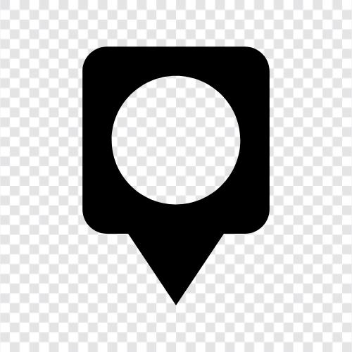 geography, location, place icon svg