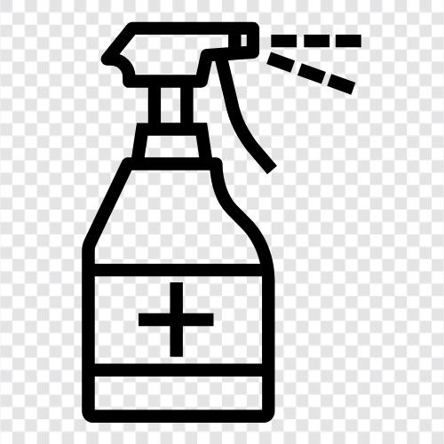 germicide, cleaner, disinfectant, sanitizer icon svg