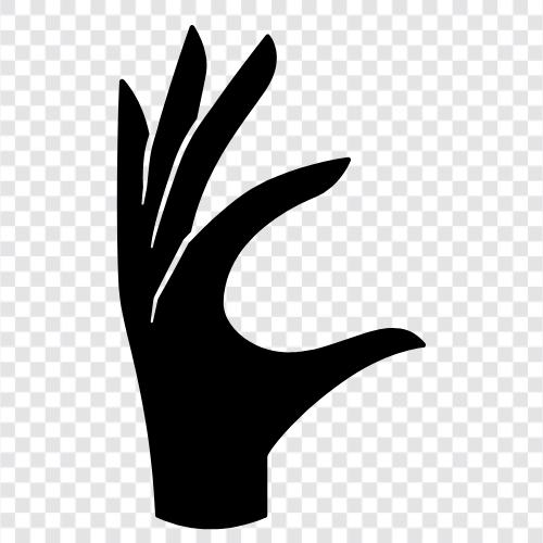 jest, el hareketleri, el sinyalleri, iletişim için el sinyalleri ikon svg
